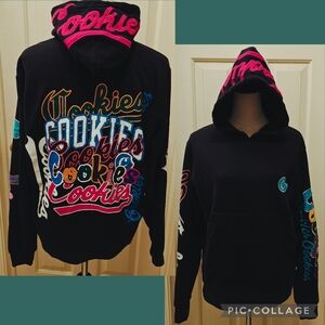 Cookie's Infamous Graphic Hoodie w Embroidered Hood & Sleeve Graphics.